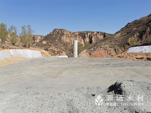 山西忻州河曲发电厂粉煤灰堆场水土保持验收项目考察​